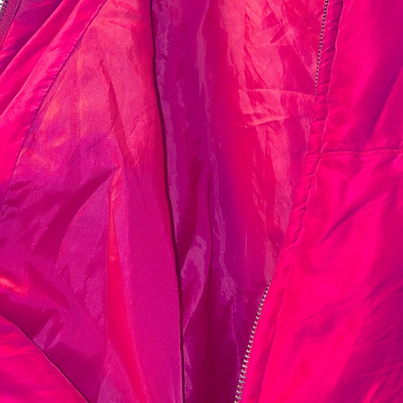 CLIO VINTAGE BAROQUE SILK BOMBER JACKET - Picture 5 of 9